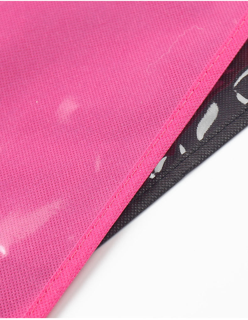 Cross-Border Foreign Trade Non-Woven Wig Storage Dustproof Cover Bag Transparent PVC Wig Hanging Display Storage Rack