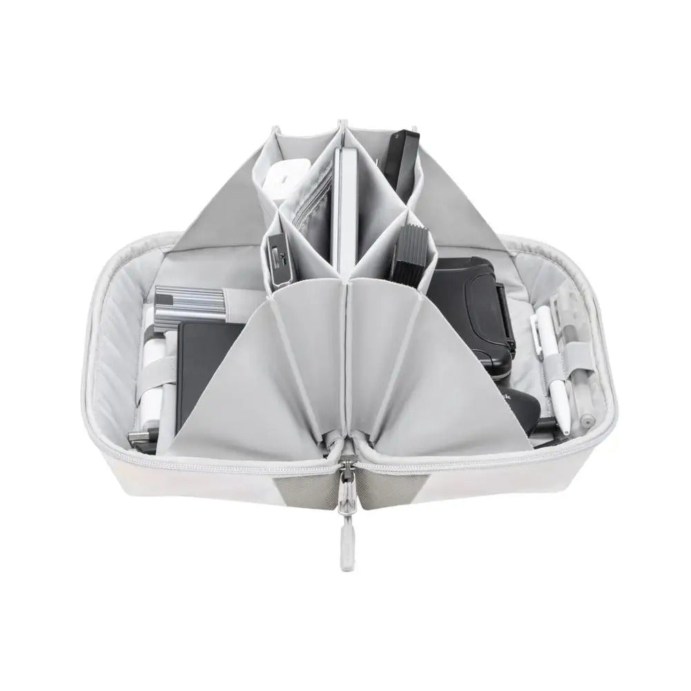 Cable Organiser Bag 180 Opening 2024 New Cable Organiser Electronics Bag Portable Battery Storage Case Cable Storage Box For