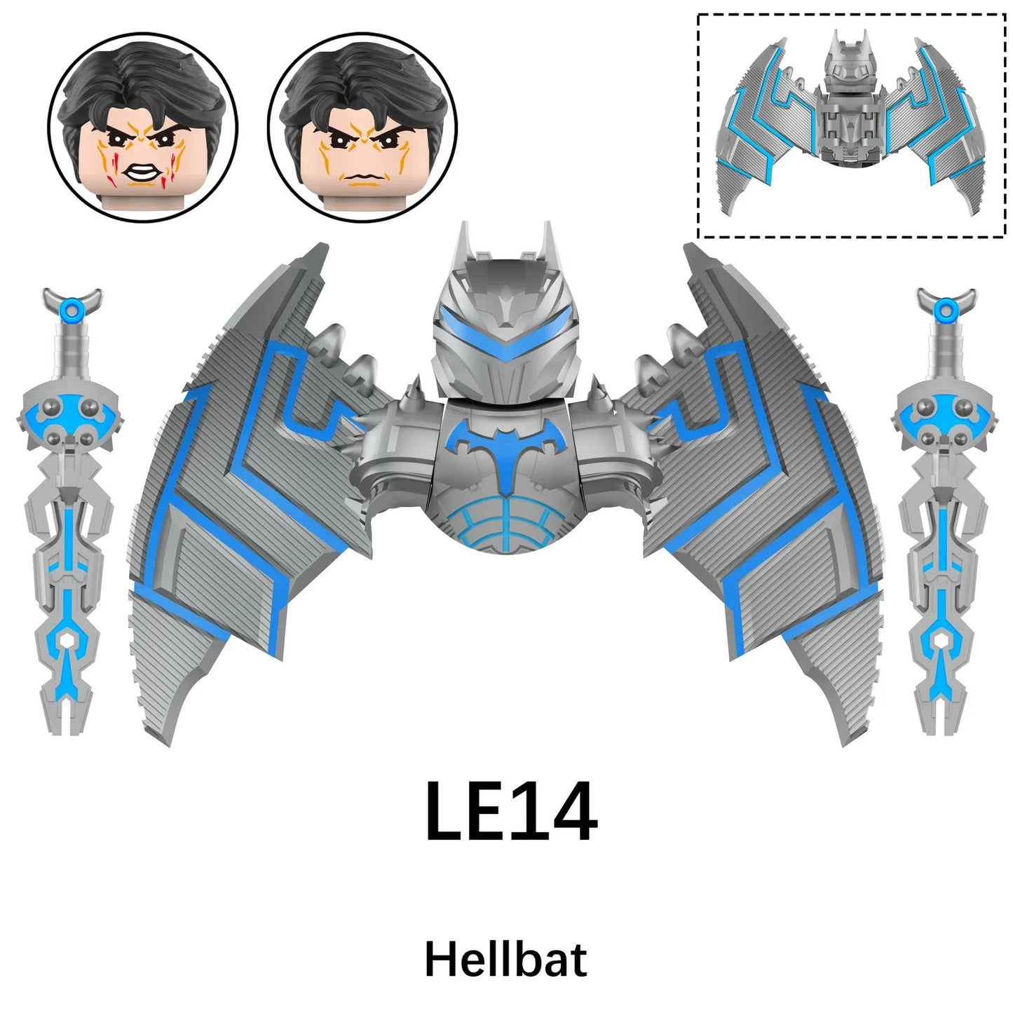 Brick toys Mini building blocks Classic anime characters Super hero Batman Joker children's party gift toys