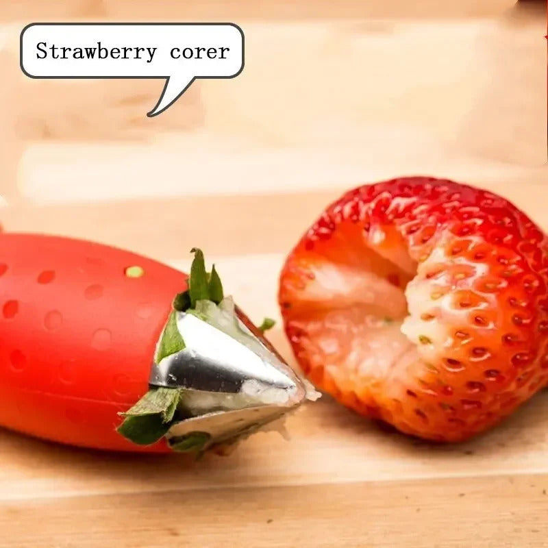 Strawberry Catcher Stainless Steel Pineapple Eye Digger, Eye Removal Clip, Tomato Knife, Kitchen Tool
