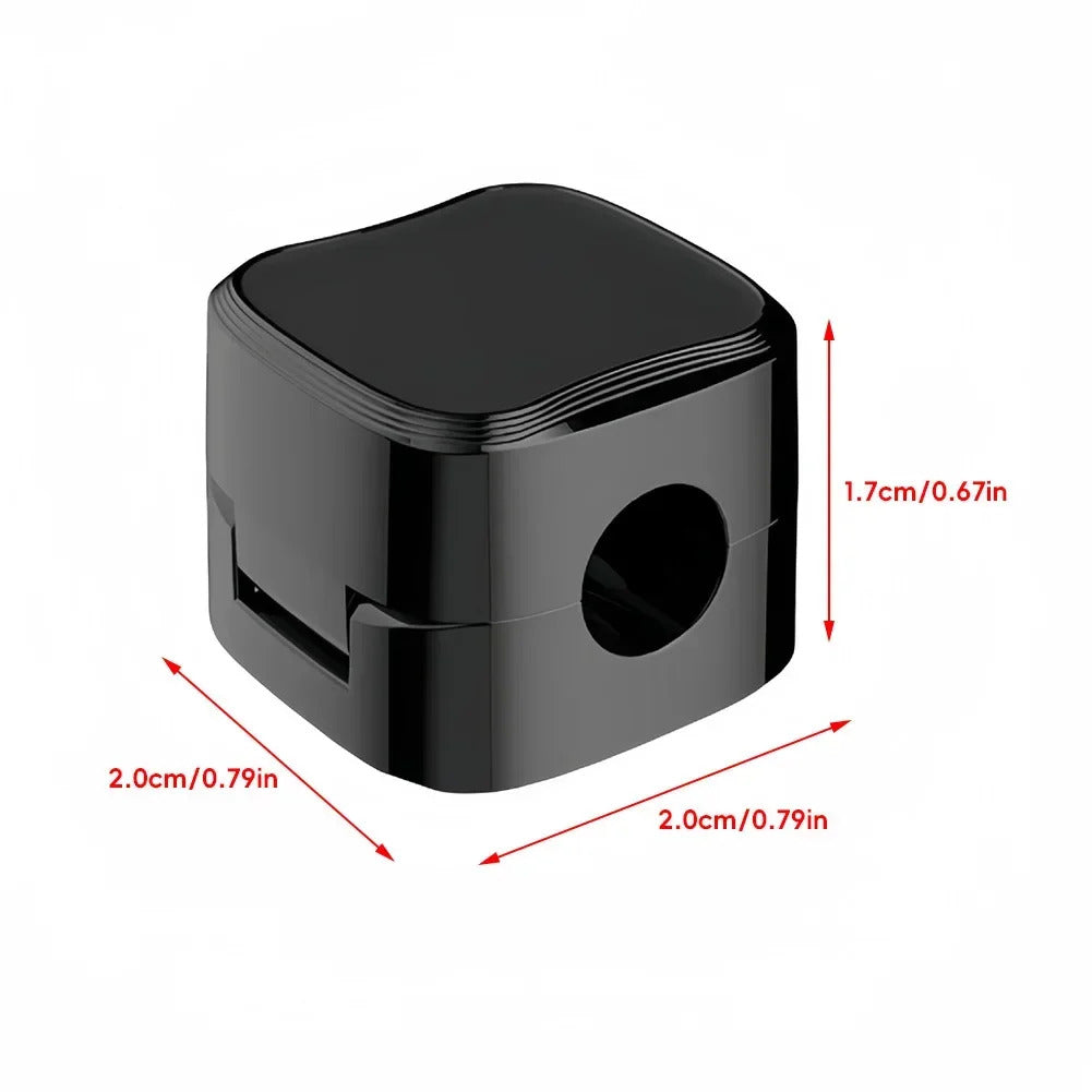 6Pcs Holder Adhesive Wire Keeper Cord Cable Magnetic Cable Clip Charging Cable Organizer for Home Office Under Desk Management