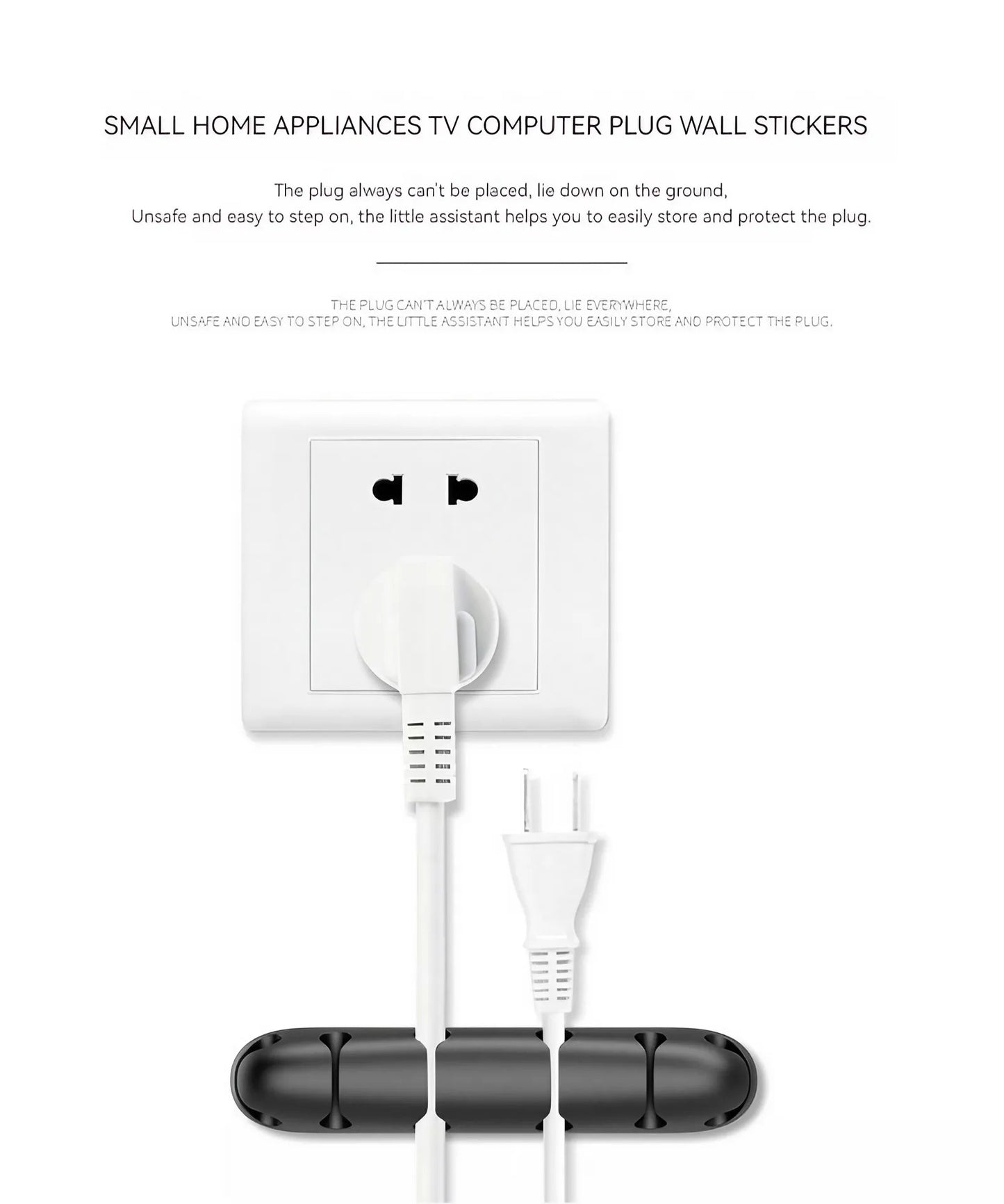 Cable Organizer Feel Free To Stick Multi-function Desktop USB Cable Organizer Wire Winder Silicone Tie Fixer Wire Management