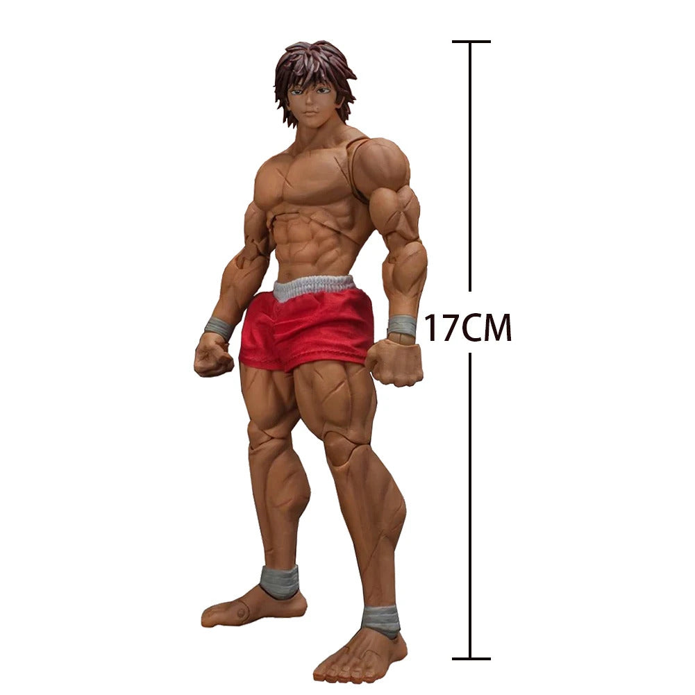 Anime Hanma Yurjiro action figures PVC statue desktop decoration Hanma action figure model toy birthday gift 18cm