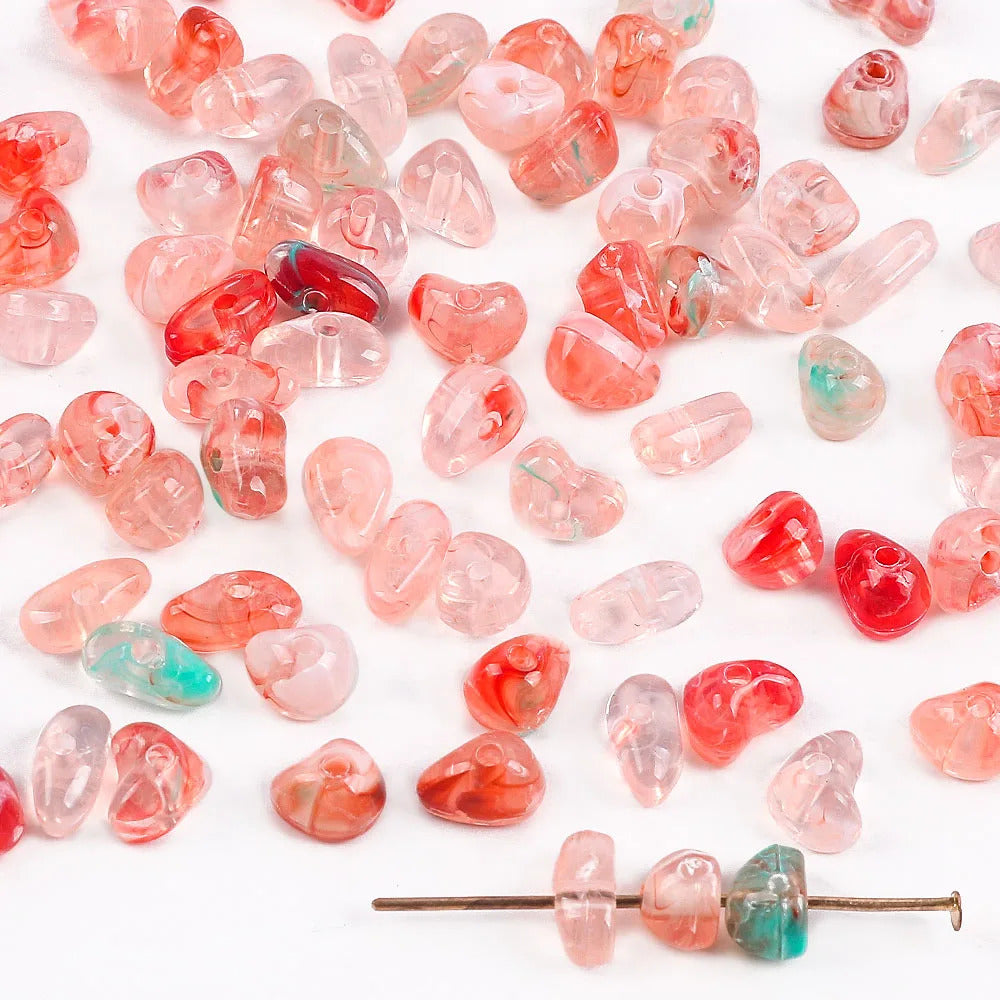 20g/Bag Acrylic Crushed Stone Shape Multicoloured Loose Beads Diy Necklace Bracelet Key Chain Jewelry Making Materials
