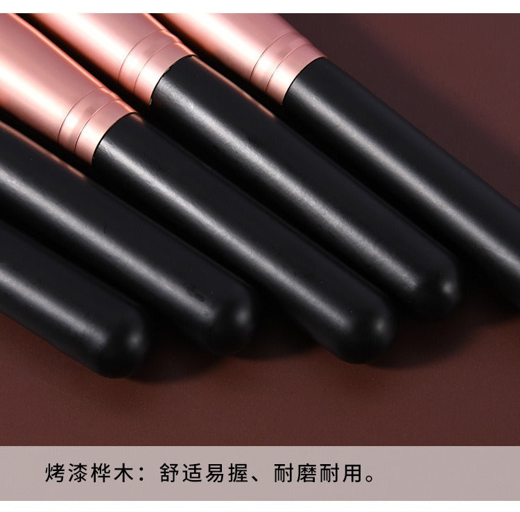 Amazon Hot-Selling Amazon 14-Piece Makeup Brush Set Loose Powder Foundation Brush Soft Bristle Brush Cangzhou In-Stock Wholesale