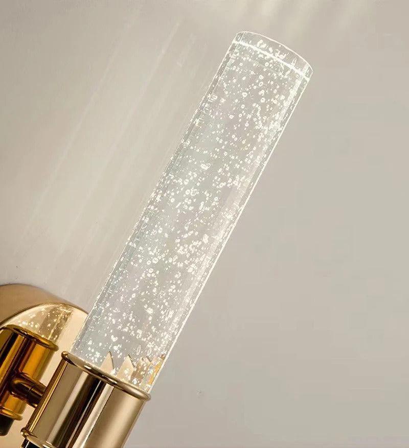 Modern Bubble Crystal Wall Lamps LED Wall Sconces Living Room Bedroom Bathroom Corridor Aisle Indoor Decor Home Hanging Lights