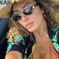 Oversized Square Sunglasses Women Rhinestone Butterfly Frame Sun Glasses 2025 Luxury Brand UV400 Protection Eyewear For Ladies
