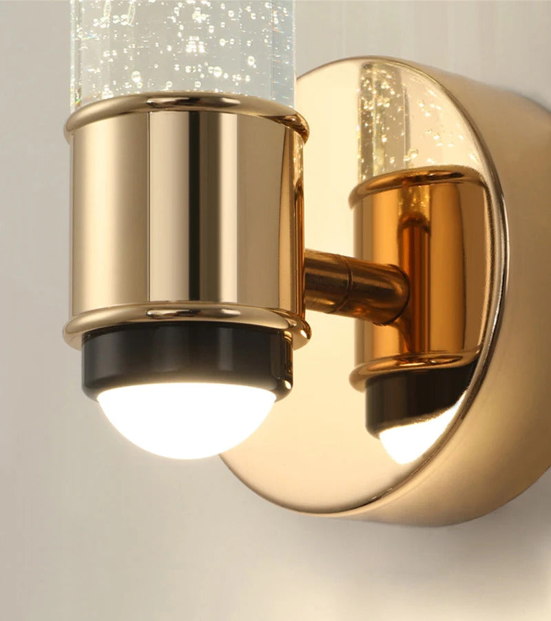 Modern Bubble Crystal Wall Lamps LED Wall Sconces Living Room Bedroom Bathroom Corridor Aisle Indoor Decor Home Hanging Lights