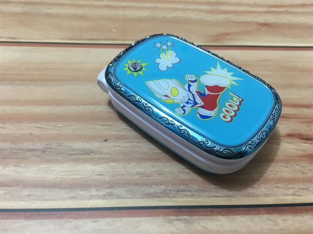1.8 inch Screen Flip Mini Girl Cartoon Mobile Phone NO Camera Dual Card SIM LED Light Children Kids Cute Cover Style CellPhones