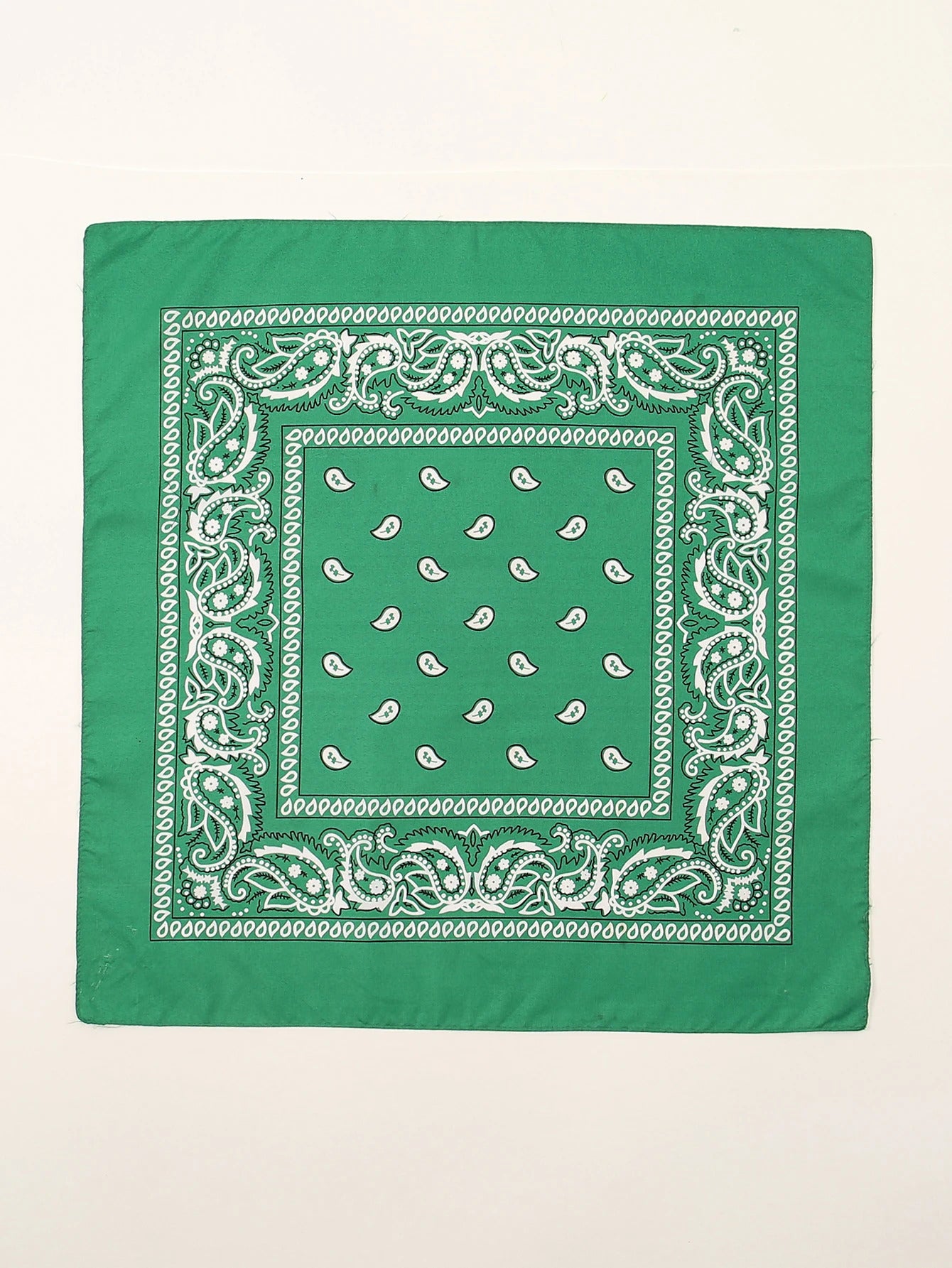 54cm*54cm Fashion Cotton Hip Hop Head Scarf Paisley Square Scarves Headwear Bandanna Hair Band Neck Wrist Wrap Band Accessories