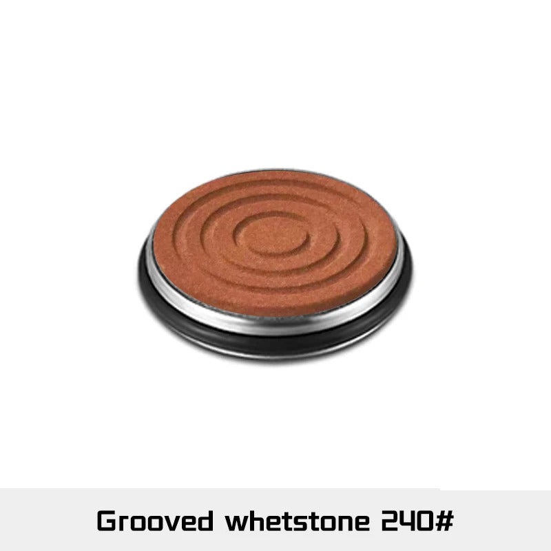 Rolling Knife Sharpener For Straight Edge Knife Sharpener Kit With 15/20° Degree Magnetic Angle For Kitchen Knives Whetstone Set