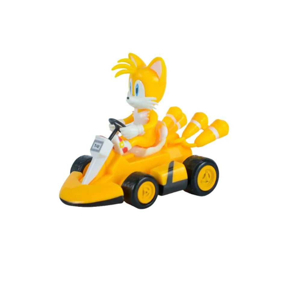 Sonic the Hedgehog Toy Car Kids Gift Birthday Gift Collection Decoration Desktop Decoration