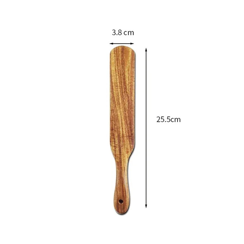 Wooden Rice Spoon Spatula Steak Fry Sauce Non-Stick Cooking Tools Spatula  Accessoires De Cuisine  Cooking Accessories