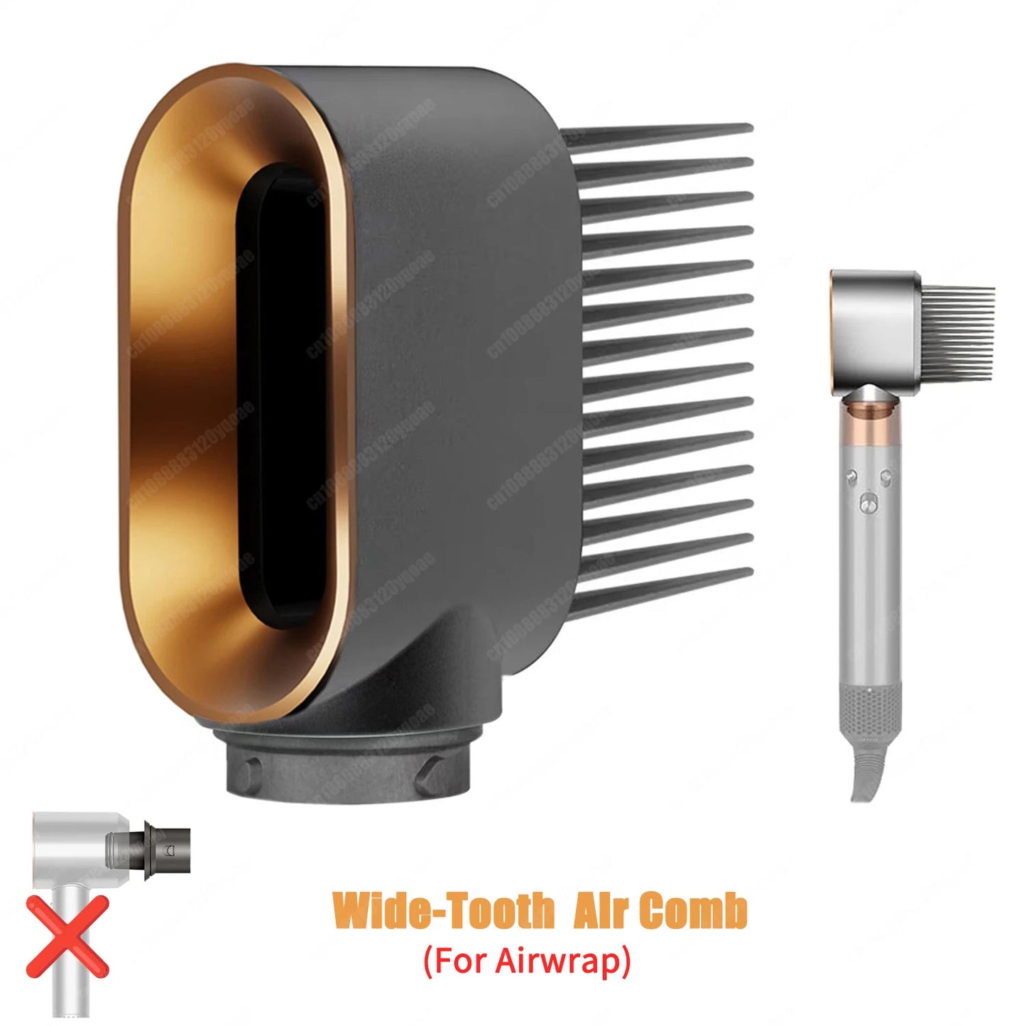 For Dyson Airwrap HS01 HS05 Hair Styling Nozzle Brush Anti fly Hair Nozzle For Dyson Hair Dryer Accessories Auto Hair Curling