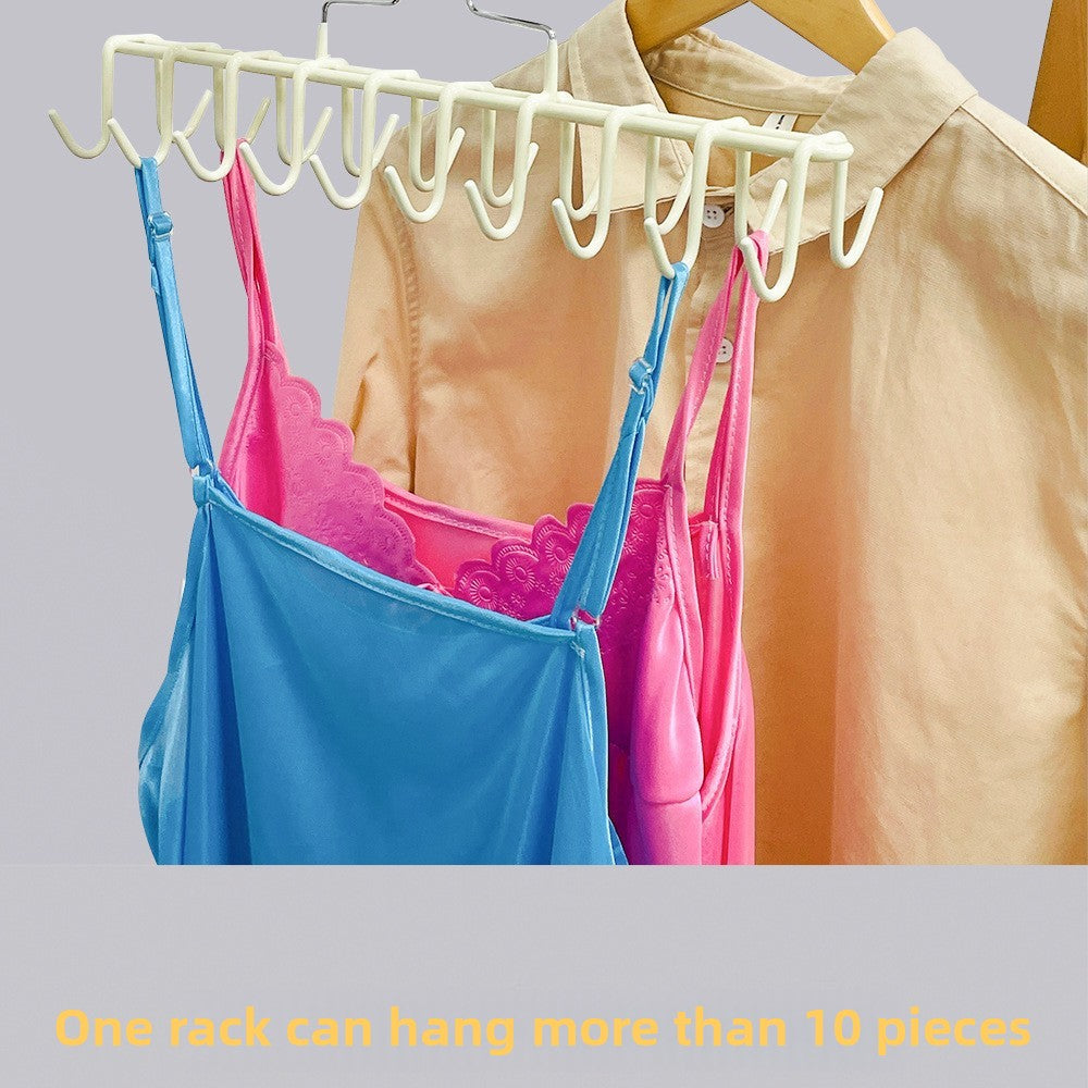 Strap Hanger 20 Hook Multi-hanging Underwear Vest Storage Artifact Multifunctional Hook Student Dormitory Wardrobe Hanger