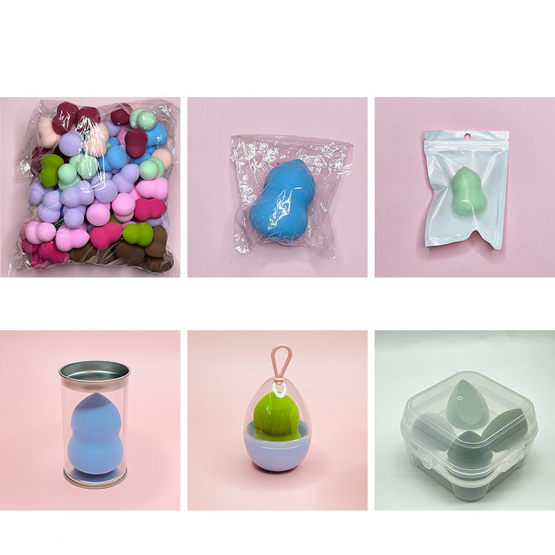 Super Soft Cosmetic Egg Wet and Dry Smear-Proof Makeup Beauty Blender Sponge Cushion Powder Puff Beauty Blender Makeup Tools Wholesale