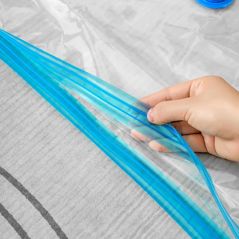 Convenient Vacuum Bag Roll-up Travel Compression Bags for Clothes Luggage Space Saver Packing Suitcases