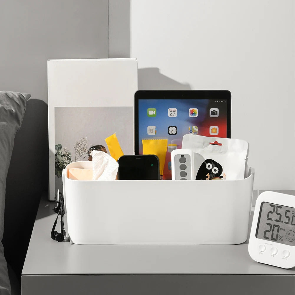 Hanging Storage Box for Bedside Sturdy PP Plastic Ready to Hang Convenient Organizer Ample Space for Essentials