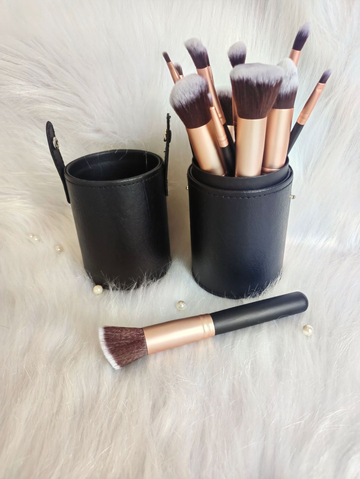 Amazon Hot-Selling Amazon 14-Piece Makeup Brush Set Loose Powder Foundation Brush Soft Bristle Brush Cangzhou In-Stock Wholesale