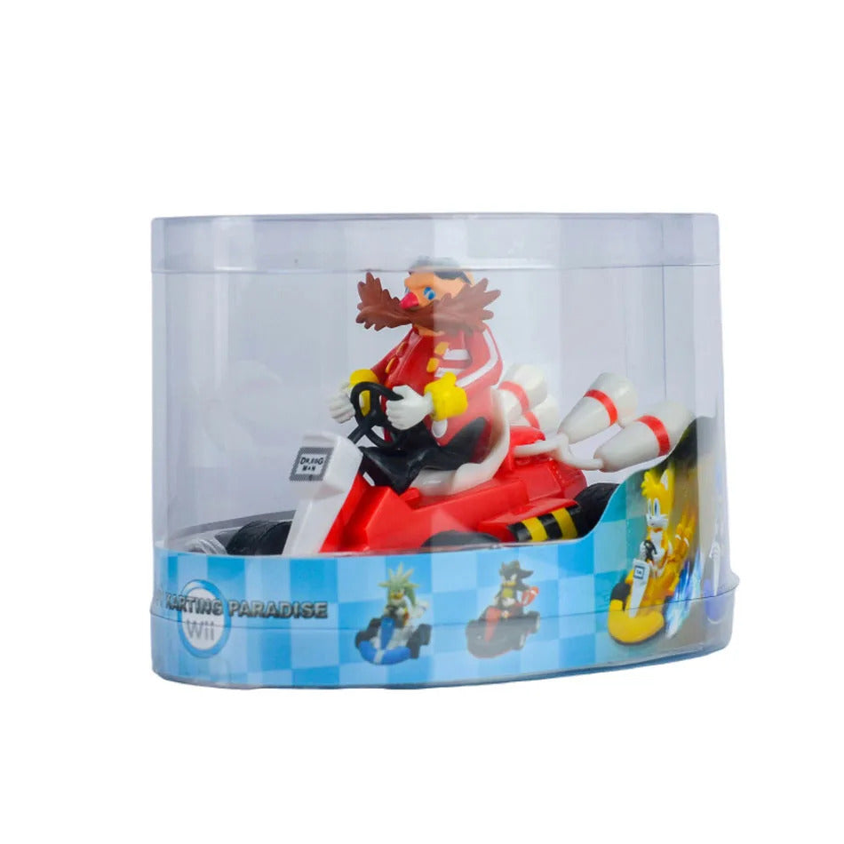 Sonic the Hedgehog Toy Car Kids Gift Birthday Gift Collection Decoration Desktop Decoration