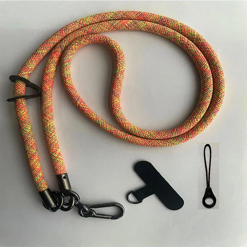 Creative Cartoon Doll Adjustable Diagonal Long Rope Doll Pendant Mobile Phone Pendant Phone Charms Lanyard Phone Strap Chain