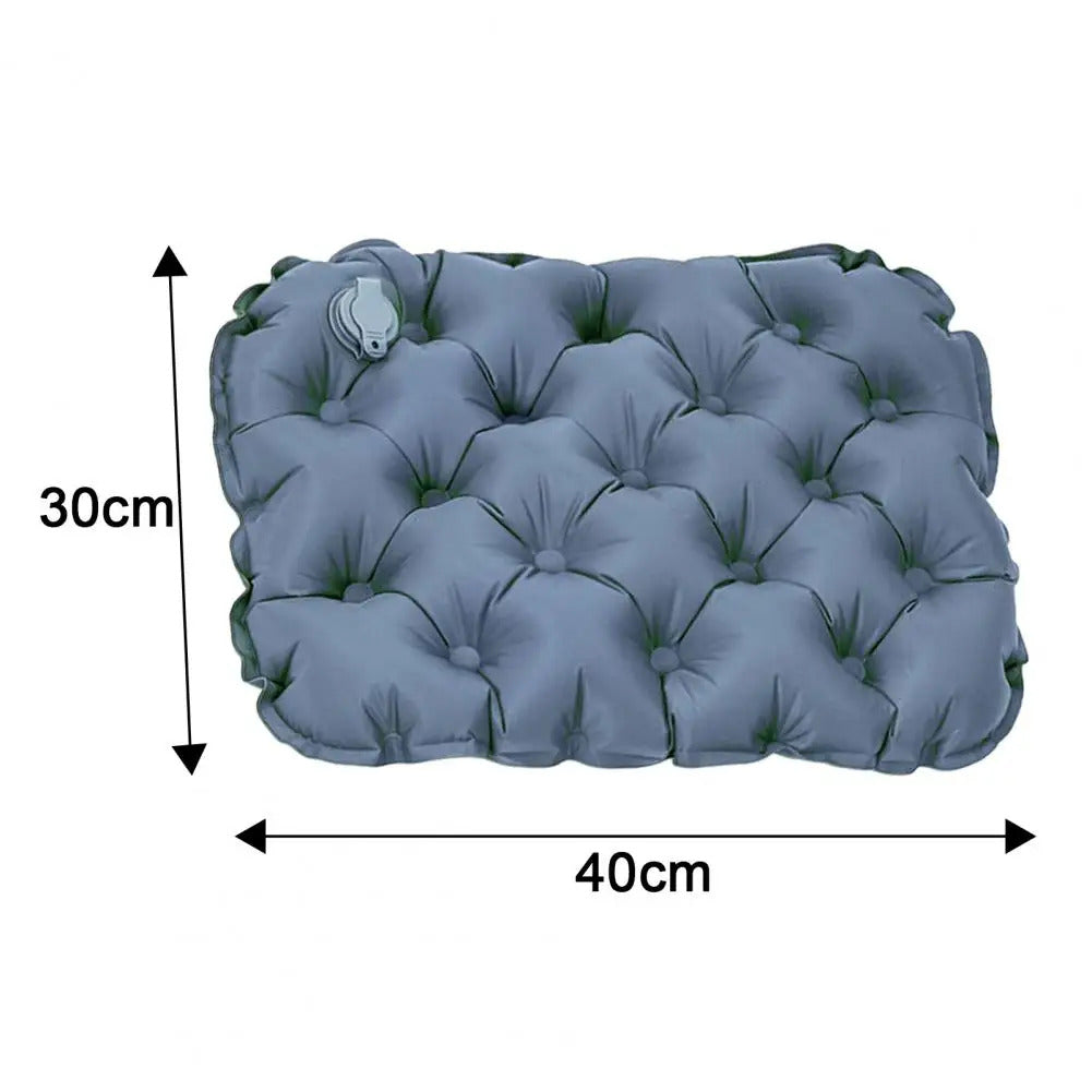 Air Cushion Premium Seat Cushion Waterproof Wear-resistant Comfort for Airplane Car Seats Quick Inflate/deflate Ultimate Air