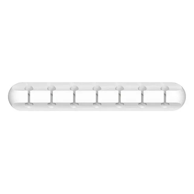 VIKEFON Cable Cord Wire Organizer Silicone USB Cable Winder Management Clips Self Adhesive for Mouse Keyboard Headset For iPhone