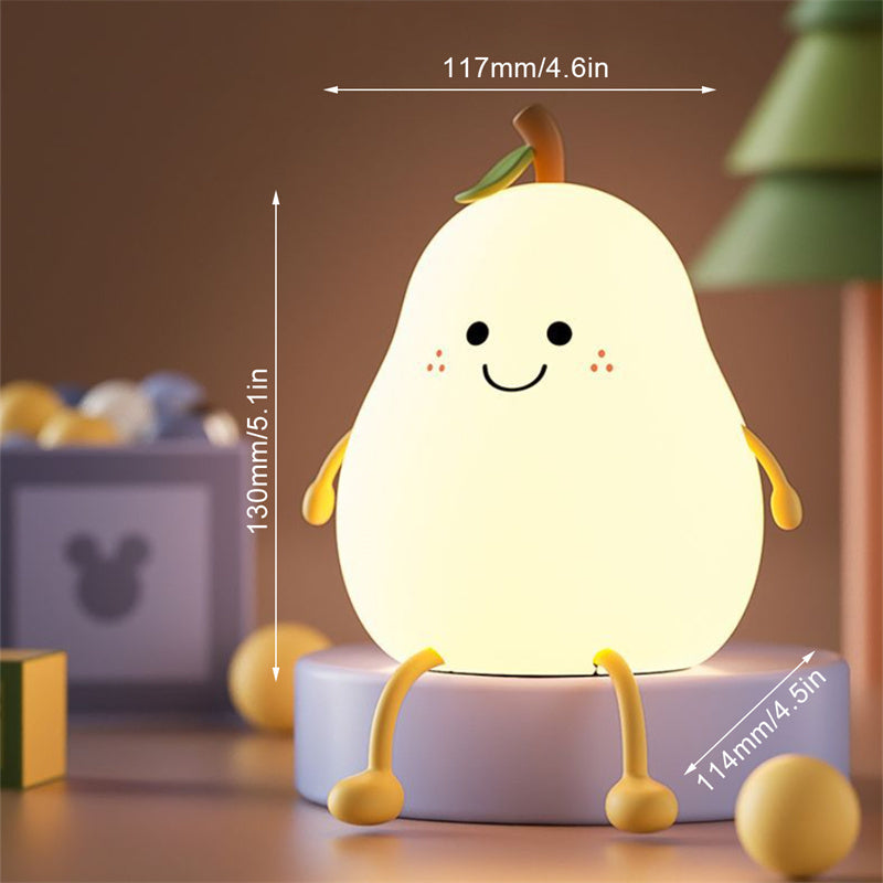 Pear Fruit Silicone Lamp