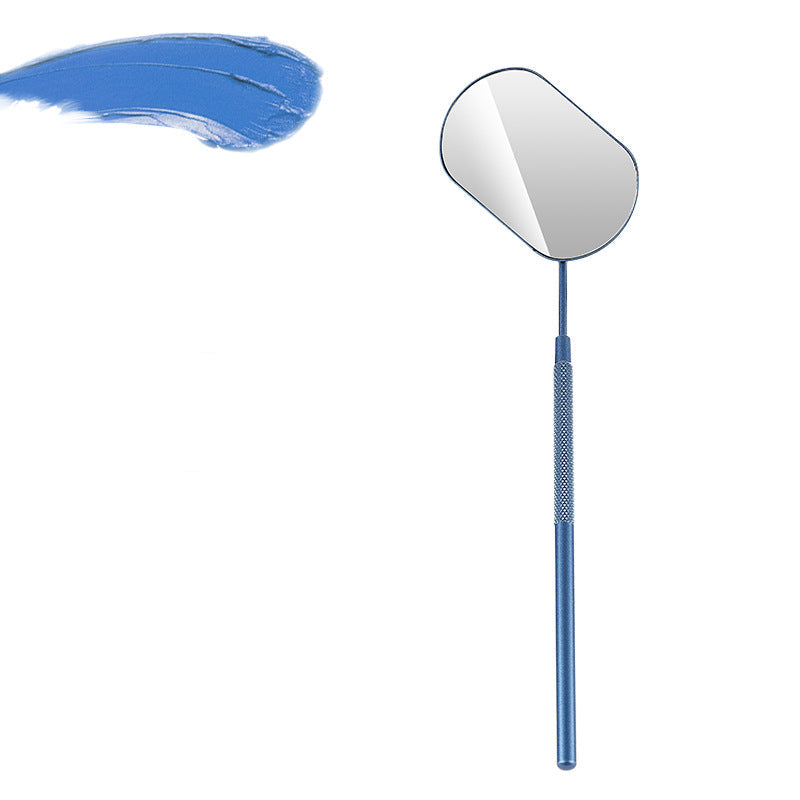 Hot-Selling Cross-Border Stainless Steel Grafting Flowering Auxiliary Tool Special Makeup Beauty Mirror Eyelash Inspection Mirror Eyelash Extensions