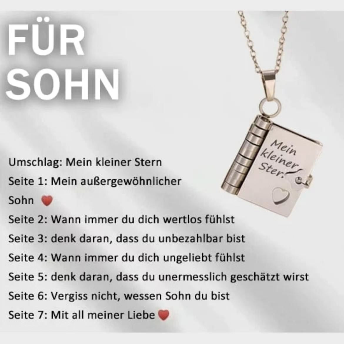 Titanium Steel Women's Love Letter Necklace Openable Pendant Couple New Style Personality Temperament Necklace Clavicle Chain