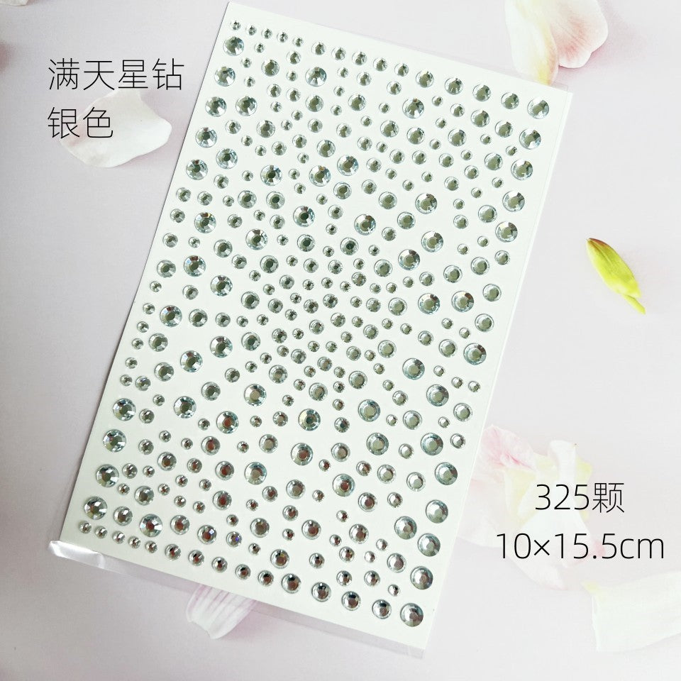Glitter Gradient Butterfly Wing Tattoo Eye Corner Face Stickers Children's Eye Makeup DIY Stickers Fish Scale Performance Catwalk