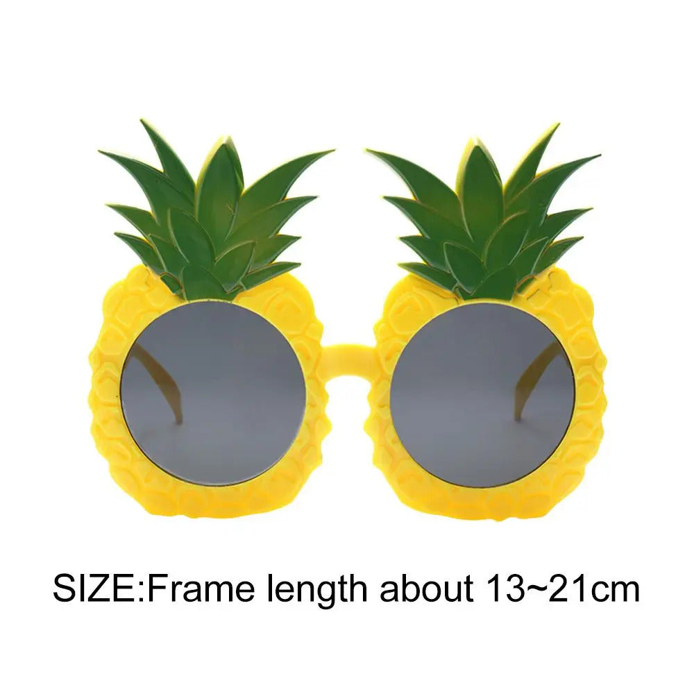 Funny Sunglasses Big Frame Ice Cream Pineapple Sun Glasses Women Holiday Celebration Party Decorative Eyeglasses Selfie Props