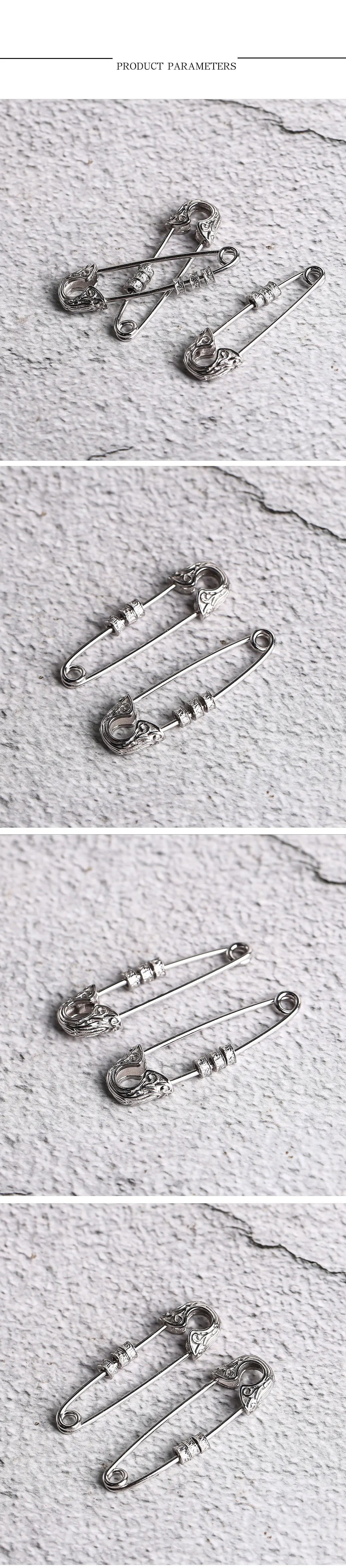 BOCAI S925 Silver Brooch for Women Innovative Fashion Accessories DIY  Pendant Jewelry Exquisite Birthday Gifts