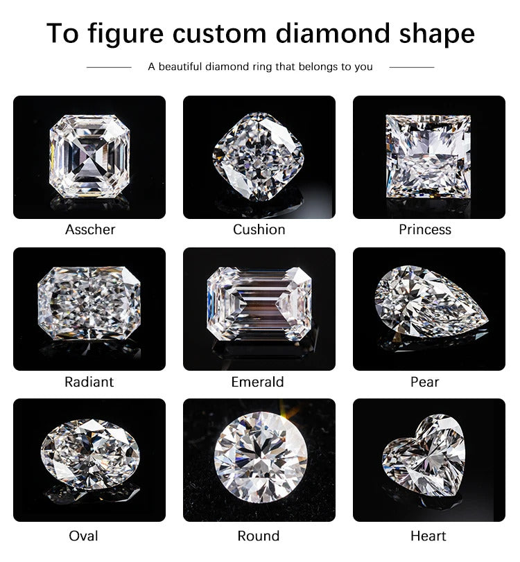 [ Uncut Lab Diamonds ] 1-10ct Uncut Lab Grown Diamond CVD HPHT E/F/G Color VS/SI Clarity Lab Diamonds Stones For Jewelry Making