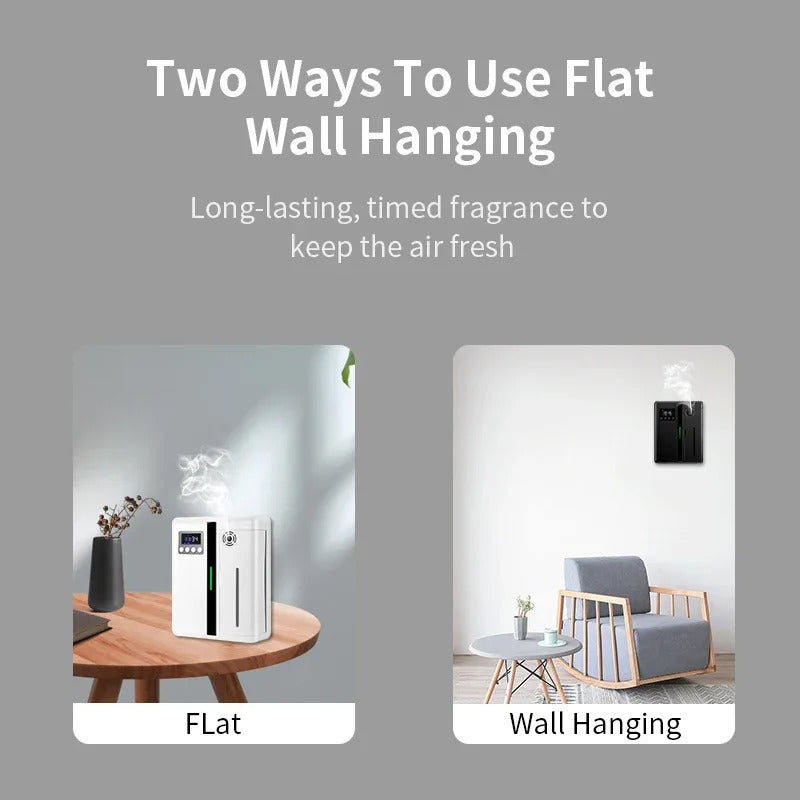 Coverage 300m³ Room Fragrance Diffuser Air Freshener Bluetooth Oil Diffuser For Essential Oil Electric Smell For Home Perfume