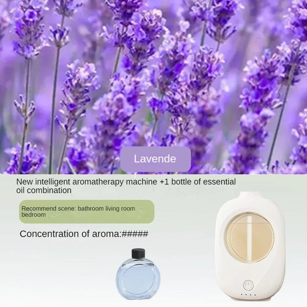 6 Modes Aroma Diffuser Wall Mounted Air Freshener Dispenser Fragrance Essential Oil Air Humidifier Aromatherapy USB Rechargeable
