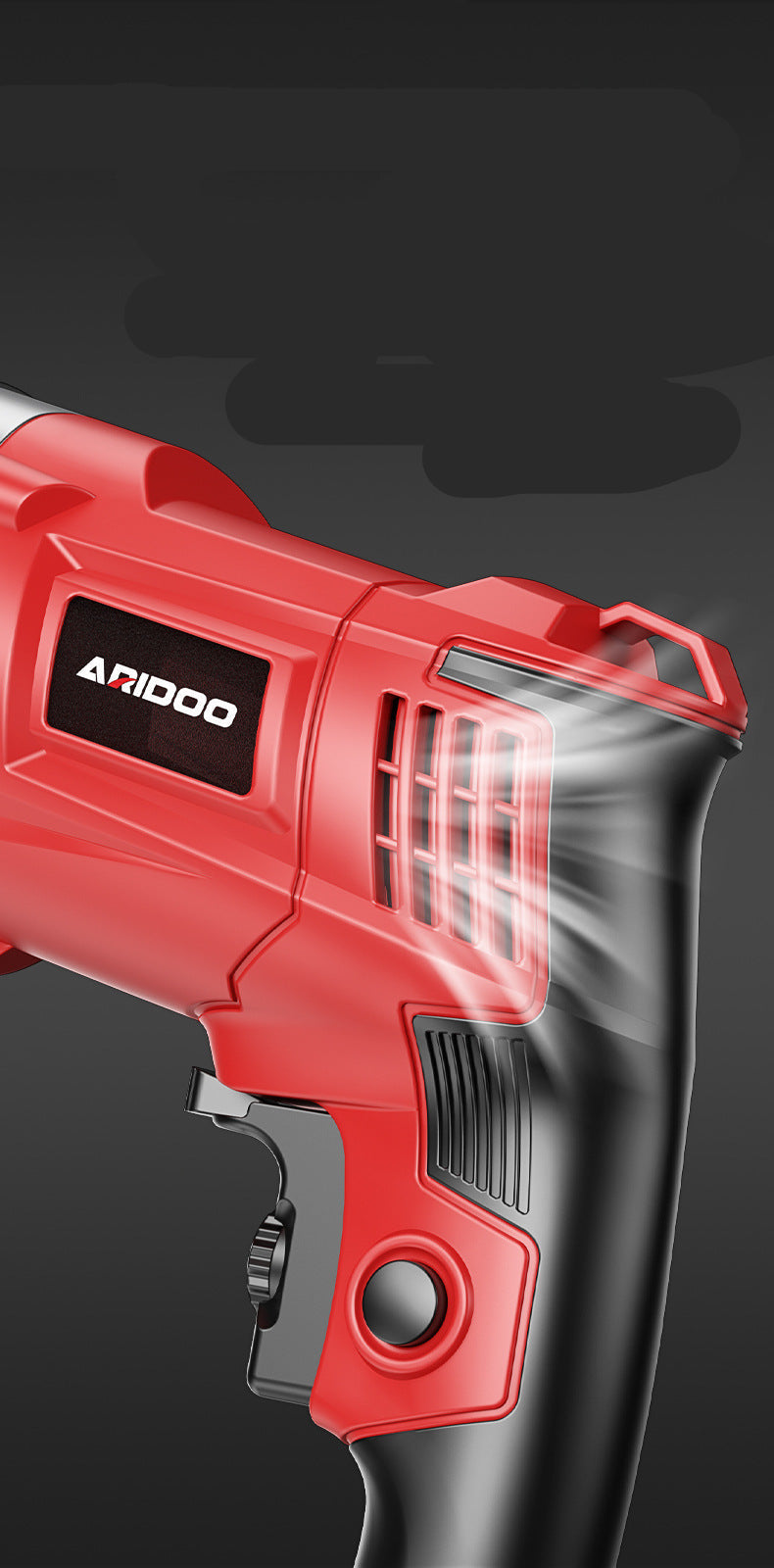 Electric Hand Drill 220V Impact Drill Household Punching Multifunctional Electric Switch Electric Screwdriver Tool Small Pistol Electric Drill