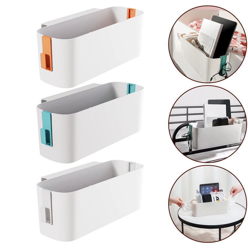 Hanging Storage Box for Bedside Sturdy PP Plastic Ready to Hang Convenient Organizer Ample Space for Essentials
