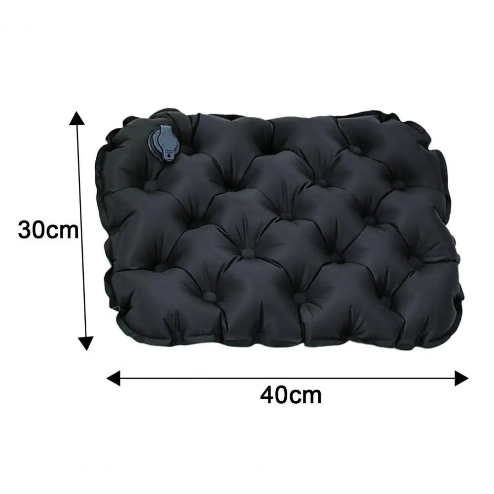 Air Cushion Premium Seat Cushion Waterproof Wear-resistant Comfort for Airplane Car Seats Quick Inflate/deflate Ultimate Air