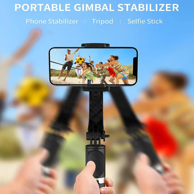 FANGTUOSI 2025 new Selfie Stick Stand Mobile Phone with microphone Support Wireless Gimbal Stabilizer For iPhone Android Holder