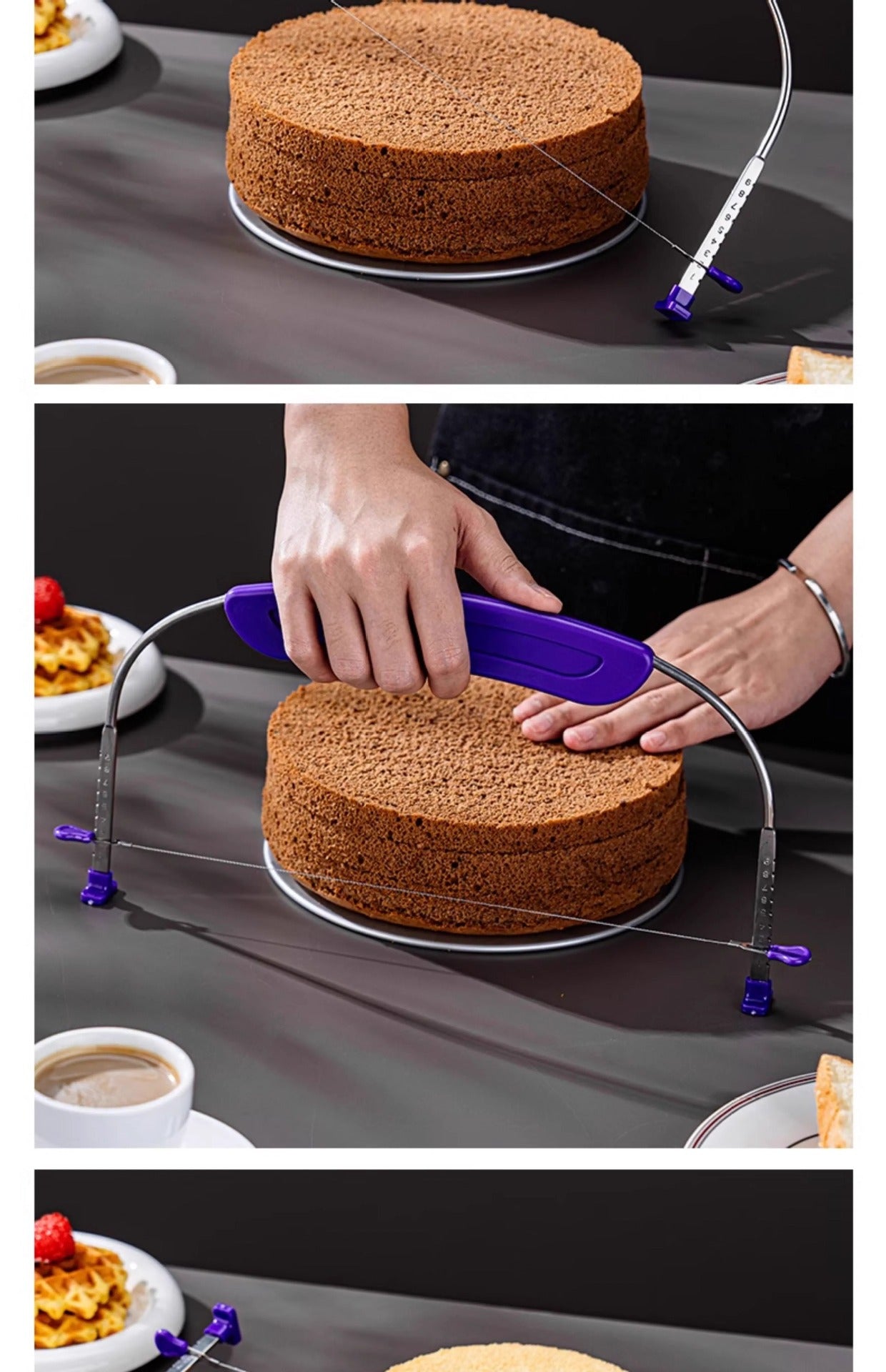 Single Line Cake Layered Cake Slicer Bread Toast Splicer Cake Baking Tools