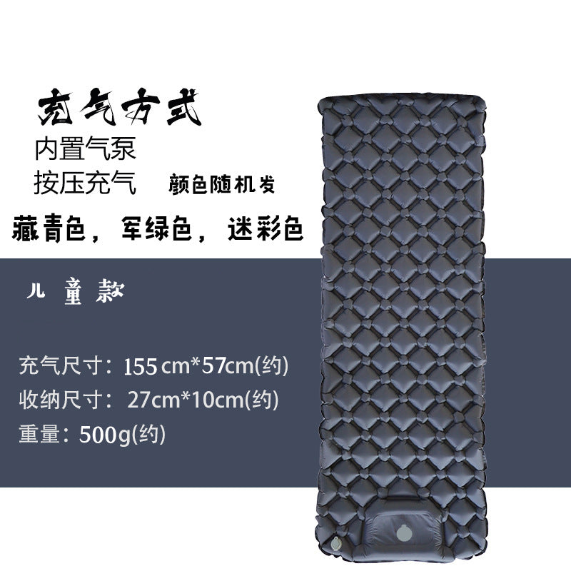 Thickened Outdoor Foldable Portable Tent Nap Mat Ground Mat Moisture-proof Mat Single Double Egg Nest Mat Inflatable Mat