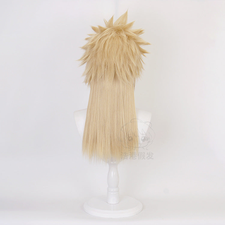[Haogang] Final Fantasy 7 Claude Strave Cosplay Wig Women's Dual-Use