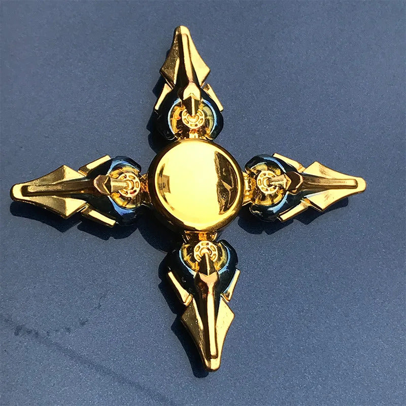 Creativity Hand Spinner Gun Zinc Alloy Metal Fidget King of Glory Weapon Series Kids Stress Relief Funny Toys
