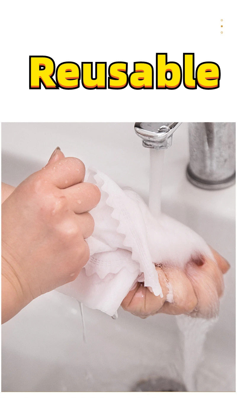 Dust Wipe Mitt Reusable Dusting Glove Microfiber Dusting Cloth Dual-Sided Feather Duster Pet Hair Cleaner for House Kitchen