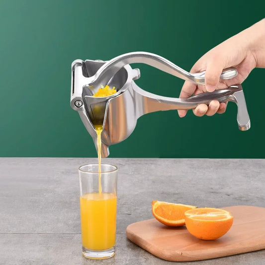 Aluminum Alloy Manual Juice Squeezer Hand Pressure Juicer Pomegranate Orange Lemon Sugar Cane Juice Kitchen Bar Fruit Tool