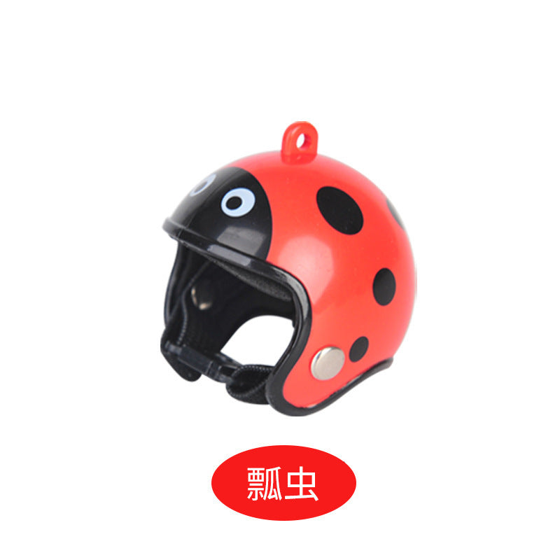 Creative Cross-Border New Pet Supplies Protective Chicken Helmet Chick Hen Hat Bird Hat Head Cover Manufacturer In Stock