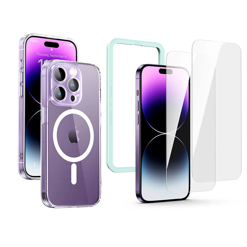 UGREEN Magnetic Case for iPhone 16 15 14 13 Pro Max Case Shockproof Cover for iPhone 16 Pro Max 15 Plus 16pro Macsafe TPU Cases