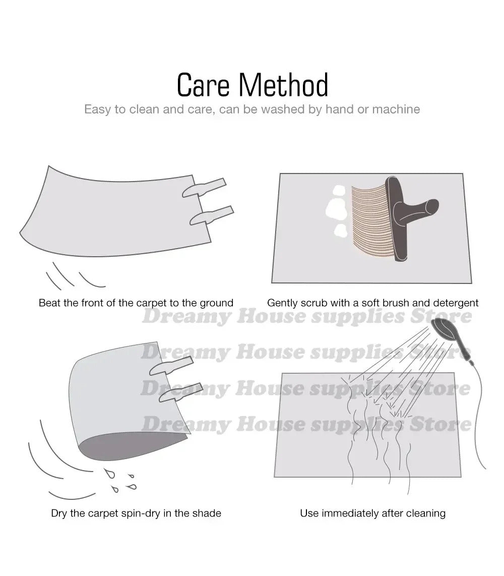 Luxury Computer Chair Mat Study Tables Floor Carpet Non-slip Modern Rugs for Bedroom Home Decoration Hall Doorway Mats alfombras