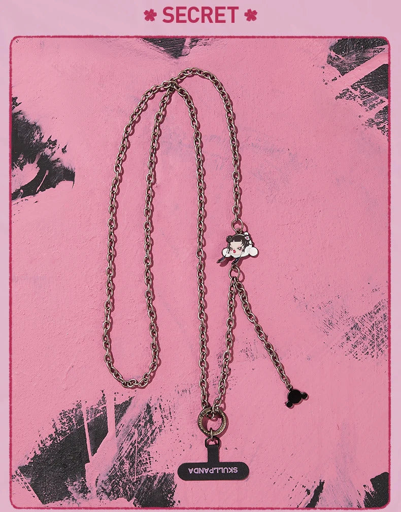 POP MART SKULLPANDA CHEERS TO MYSELF SERIES - Phone Charm Blind Box Mystery Box Guess Bag Toys Doll Cute Anime Figure Desktop